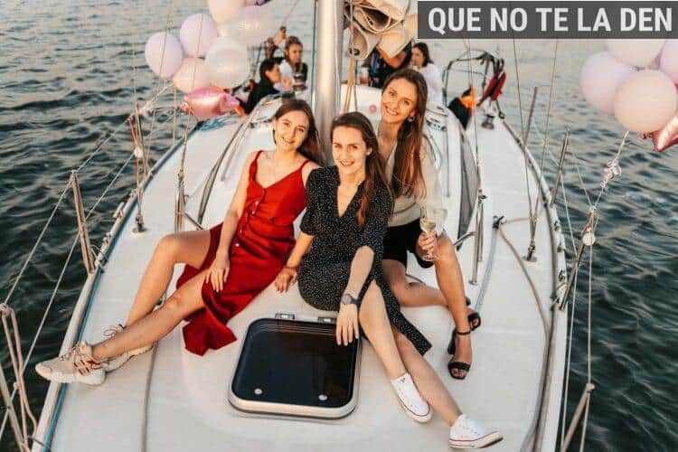 fiesta en barco