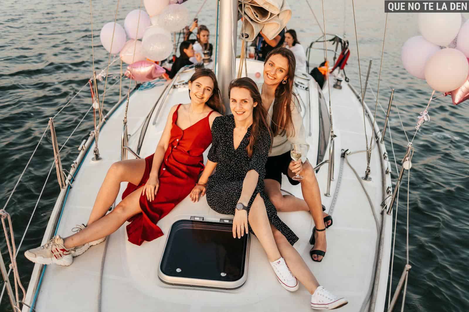 fiesta en barco